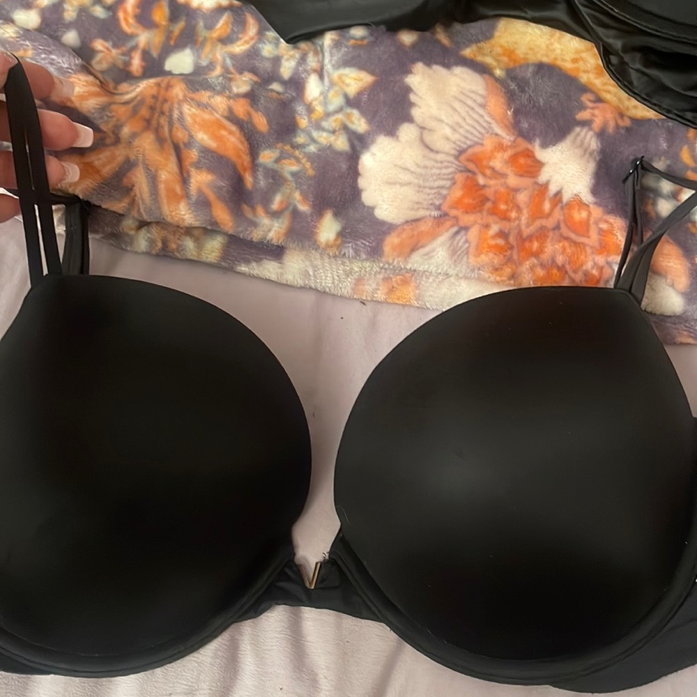 Comfortable mesh like push up bra